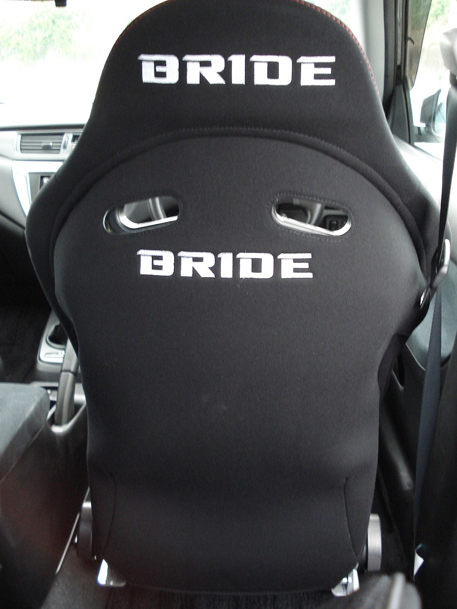 BRIDE(ブリッド)フルバケットシート装着！：ランサーエボリューション 